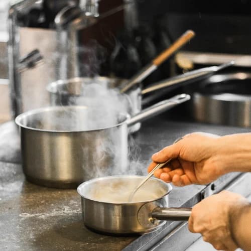 Restaurant kitchen equipment financed by NewLane Finance